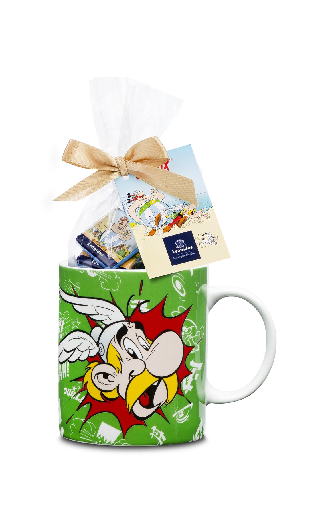 Modelo de taza con 260 g de napolitanos y leches de Asterix negro Modelo de taza con 260 g de napolitanos y leches de Asterix negro