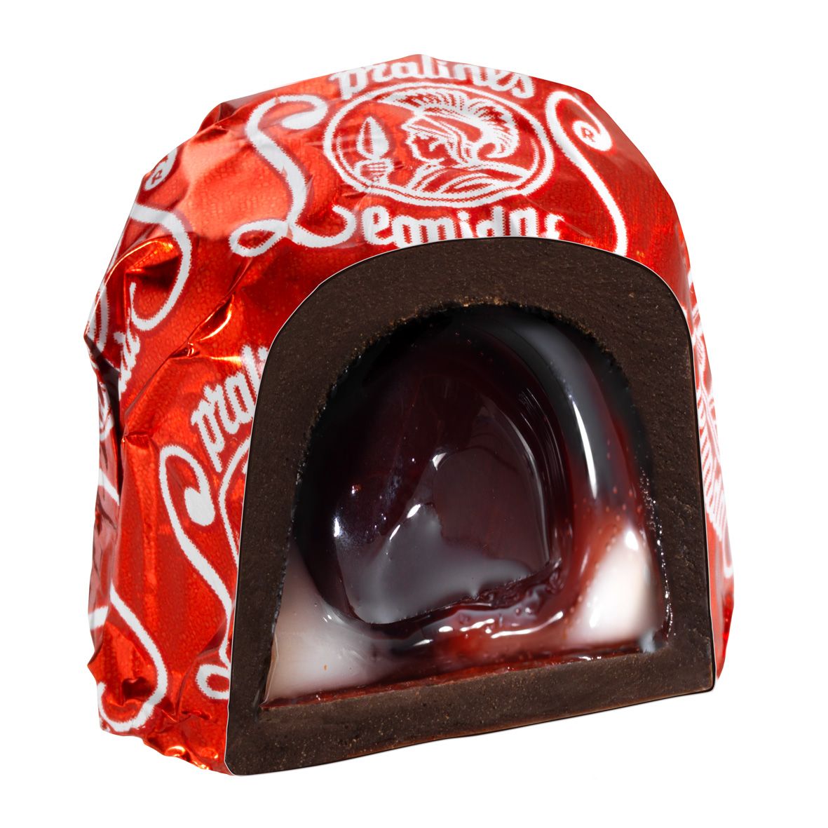 Cereza - Licor de cereza con crema de cereza entera recubierta de chocolate Cereza - Licor de cereza con crema de cereza entera recubierta de chocolate