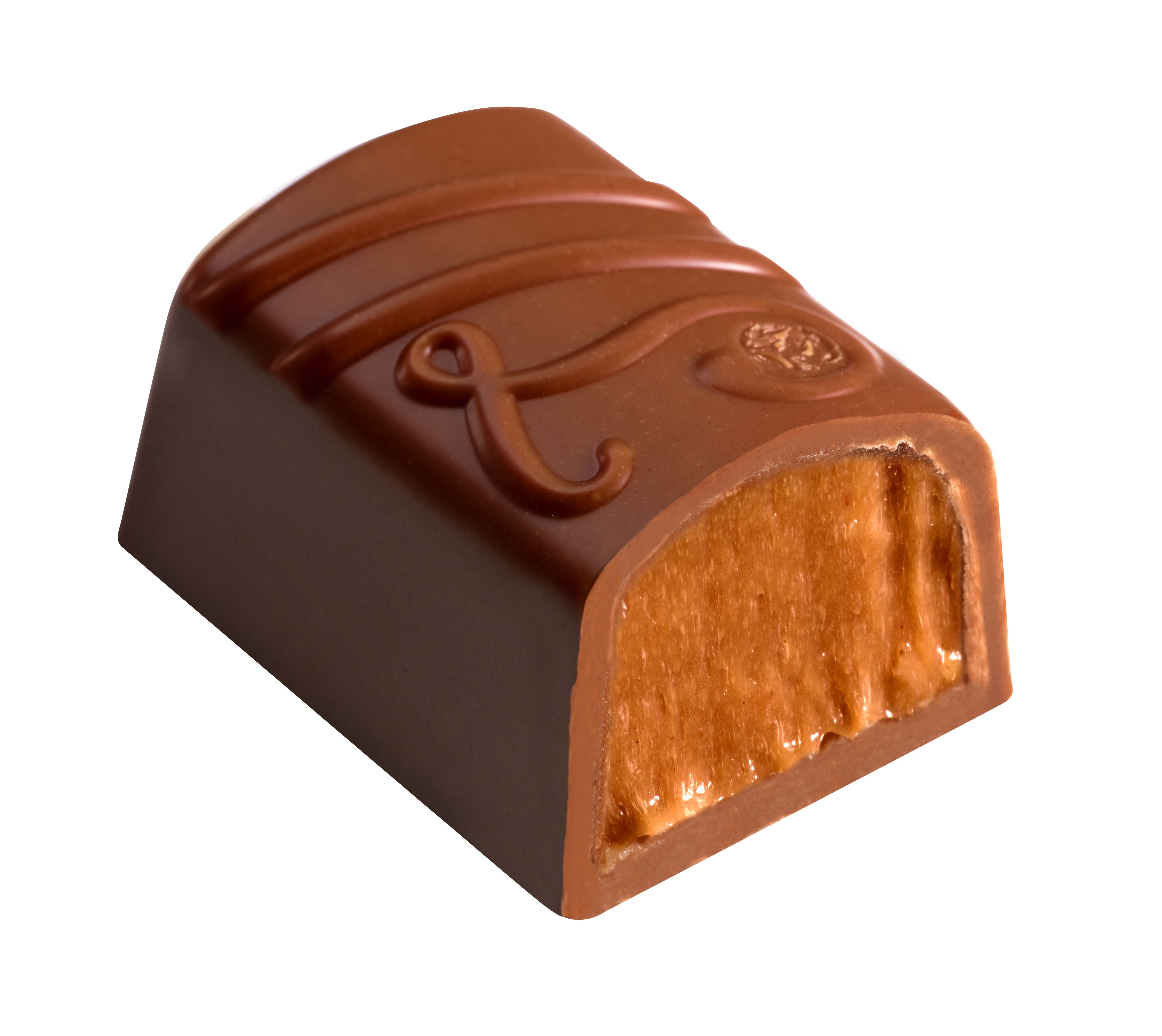 Duetto: chocolate con leche de garra, crema de turrón y semillas de sésamo Duetto: chocolate con leche de garra, crema de turrón y semillas de sésamo