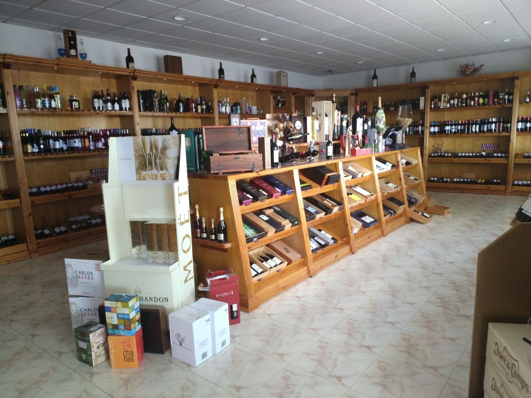Tienda de vinos en Salamanca