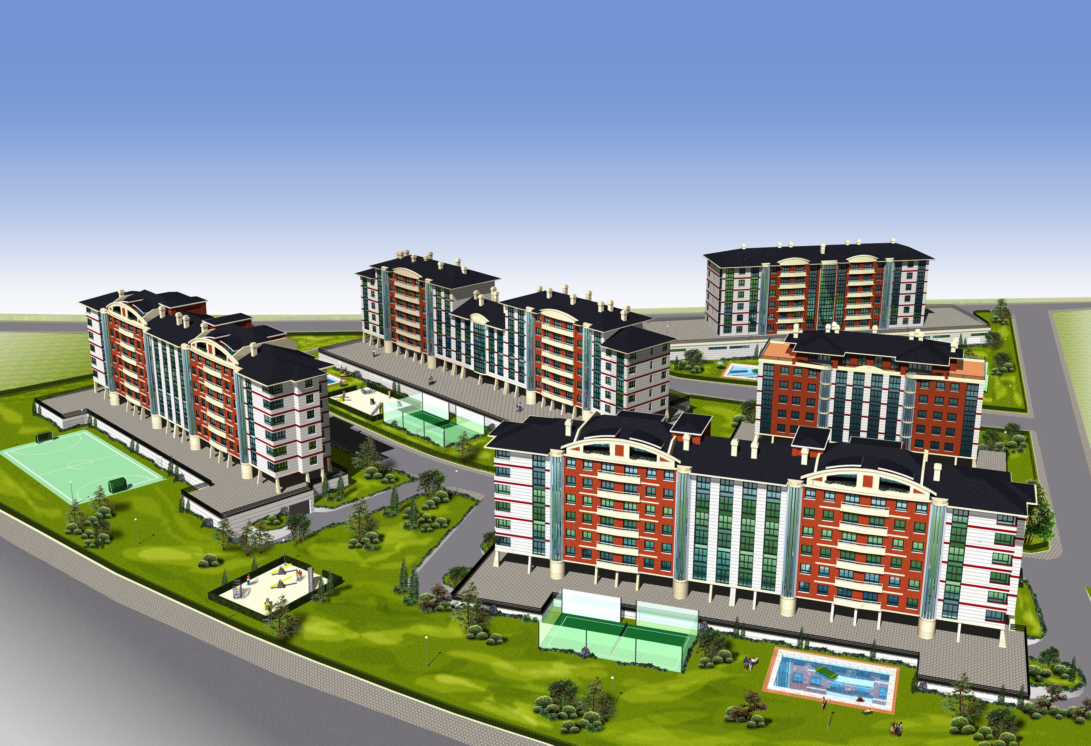 urbanizaciÃ³n de viviendas colectivas en Santander