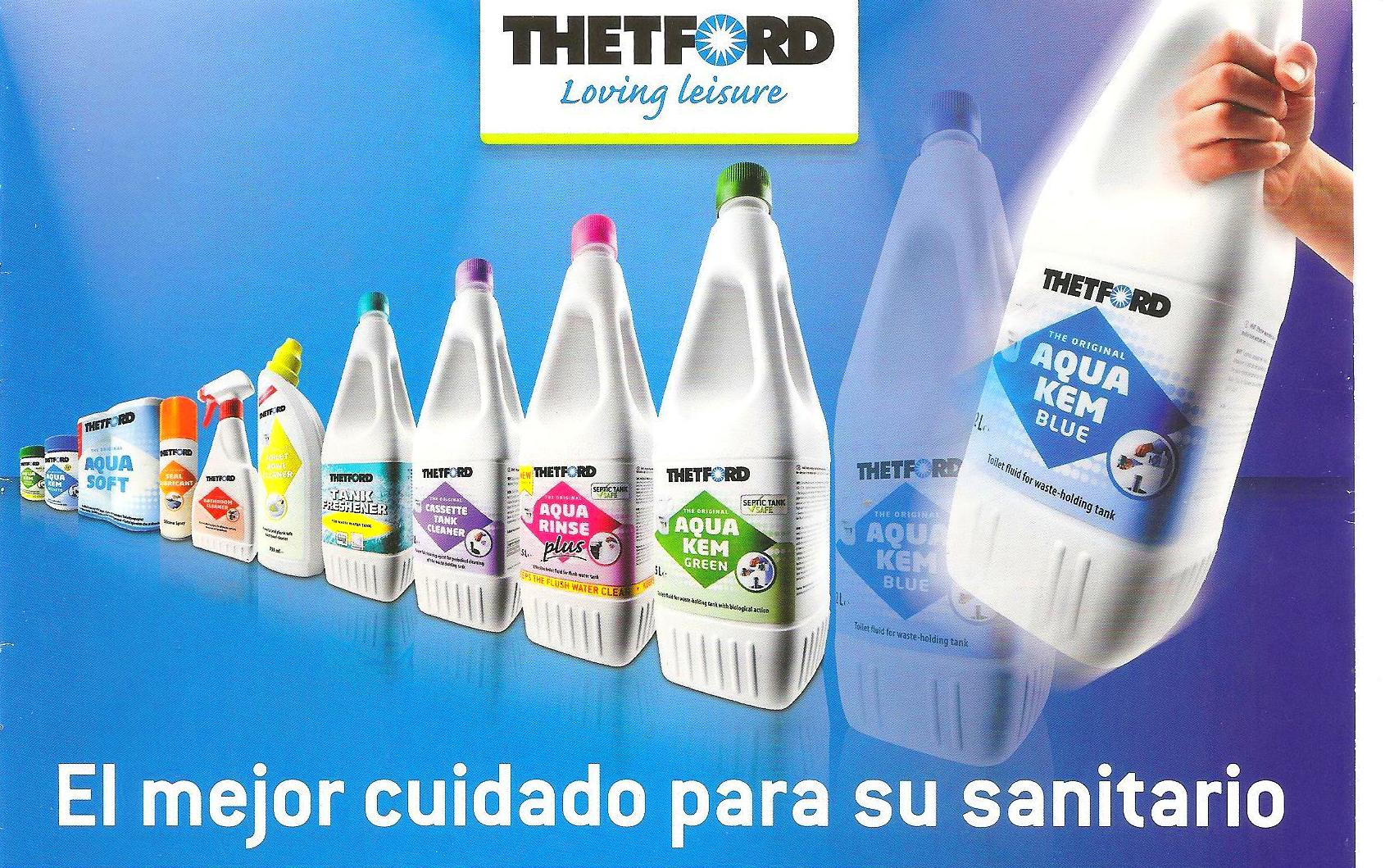 Gama productos Thetford: Catálogo de Caravanas Molina Gama productos Thetford: Catálogo de Caravanas Molina