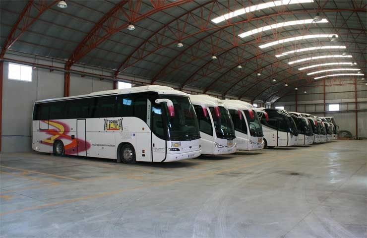 Flota de vehículos Torre Alta: Servicios de Autocares Torre Alta Flota de vehículos Torre Alta: Servicios de Autocares Torre Alta