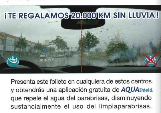 Regalo 20.000 Km sin lluvia: Productos y Servicios de Glassdrive Getafe Regalo 20.000 Km sin lluvia: Productos y Servicios de Glassdrive Getafe