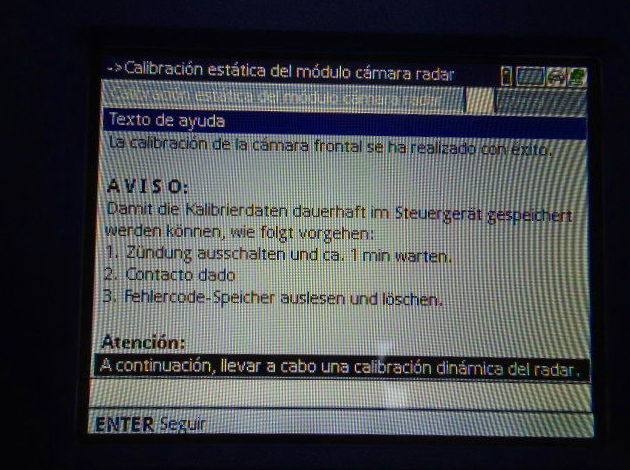 calibracion estatica ADAS renault scenic IV calibracion estatica ADAS renault scenic IV
