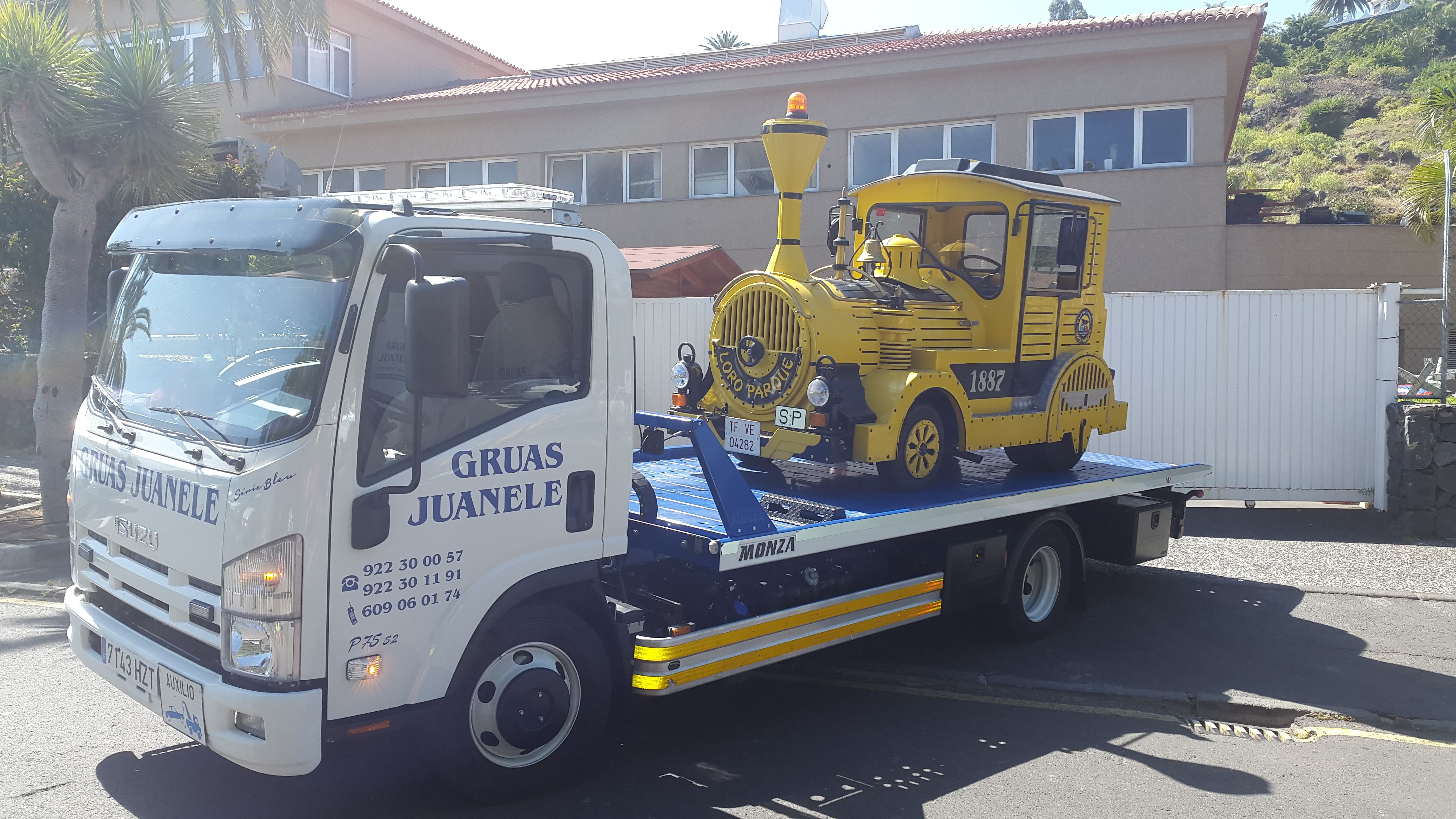 Transportes en general: Servicios de Grúas Juanele Transportes en general: Servicios de Grúas Juanele
