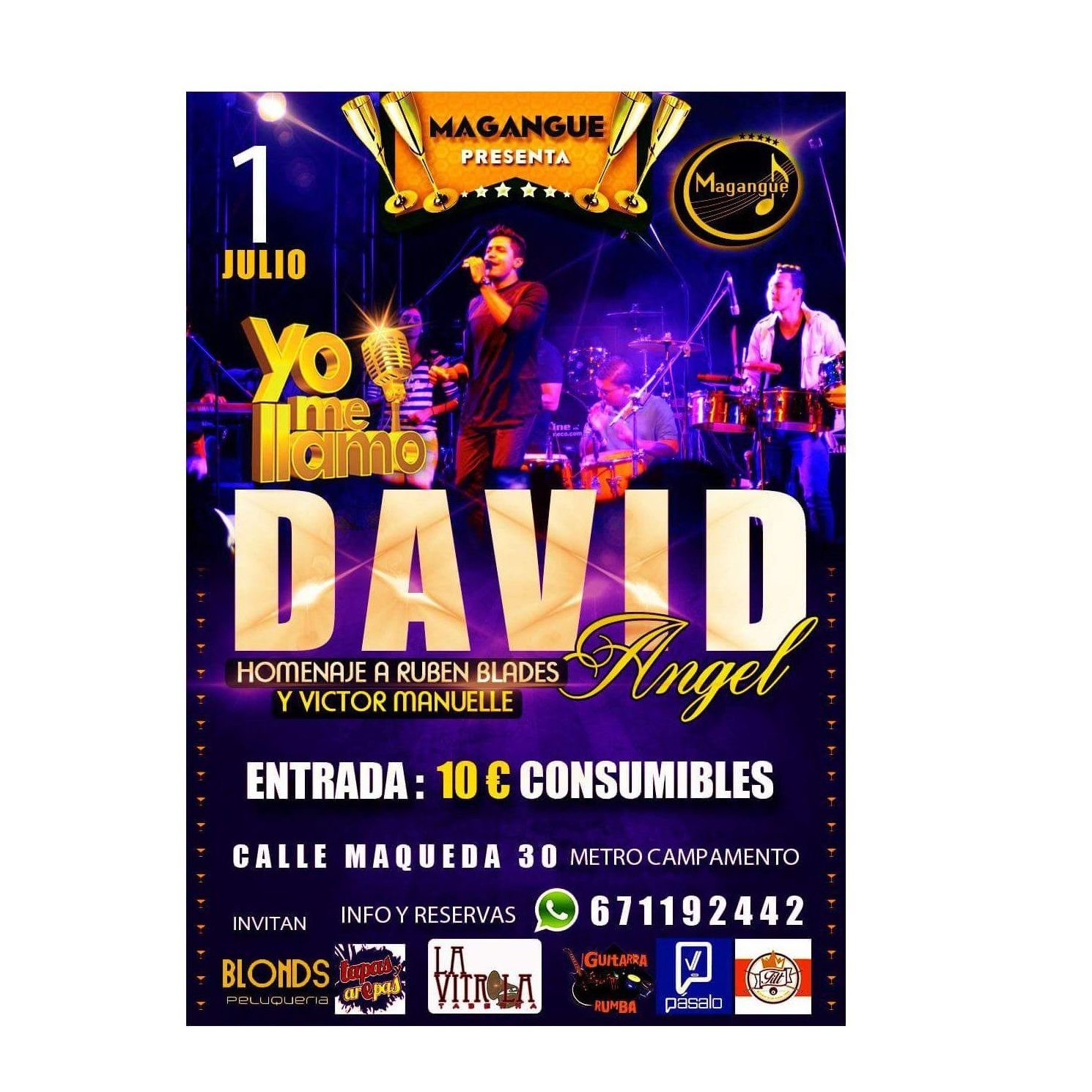 Música latina y crossover: Sala y actuaciones de Magangue Música latina y crossover: Sala y actuaciones de Magangue