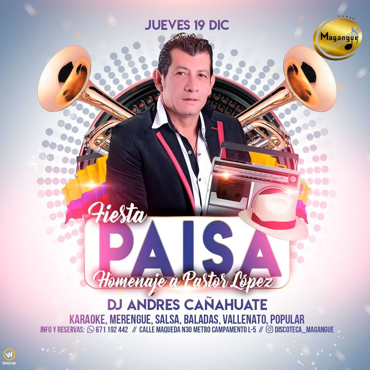 JUEVES PAISA : Sala y actuaciones de Magangue JUEVES PAISA : Sala y actuaciones de Magangue