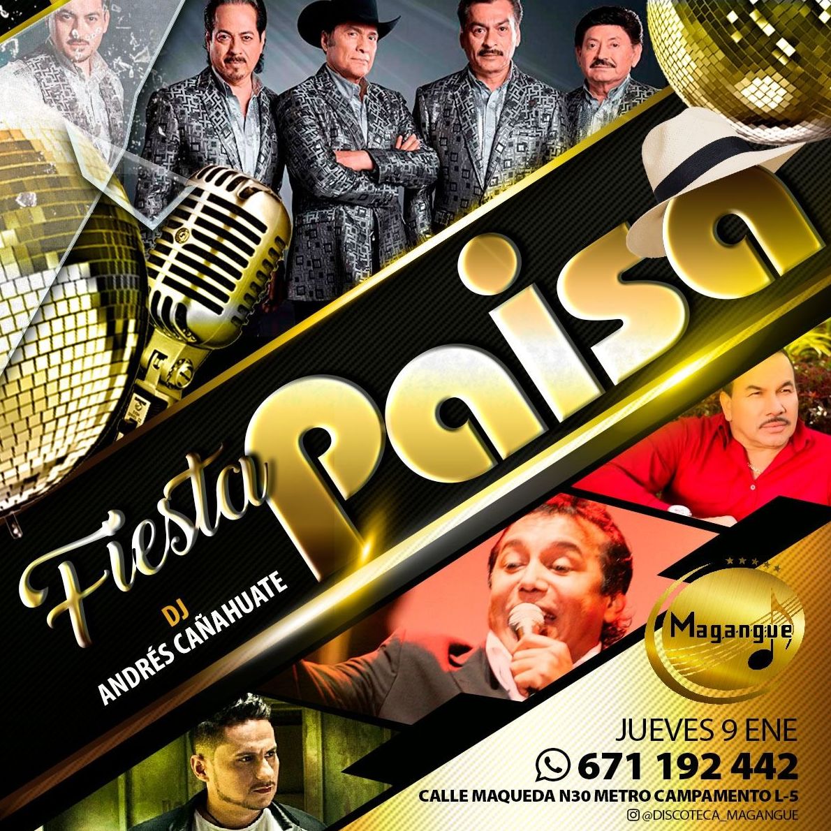 JUEVES PAISA : Sala y actuaciones de Magangue JUEVES PAISA : Sala y actuaciones de Magangue