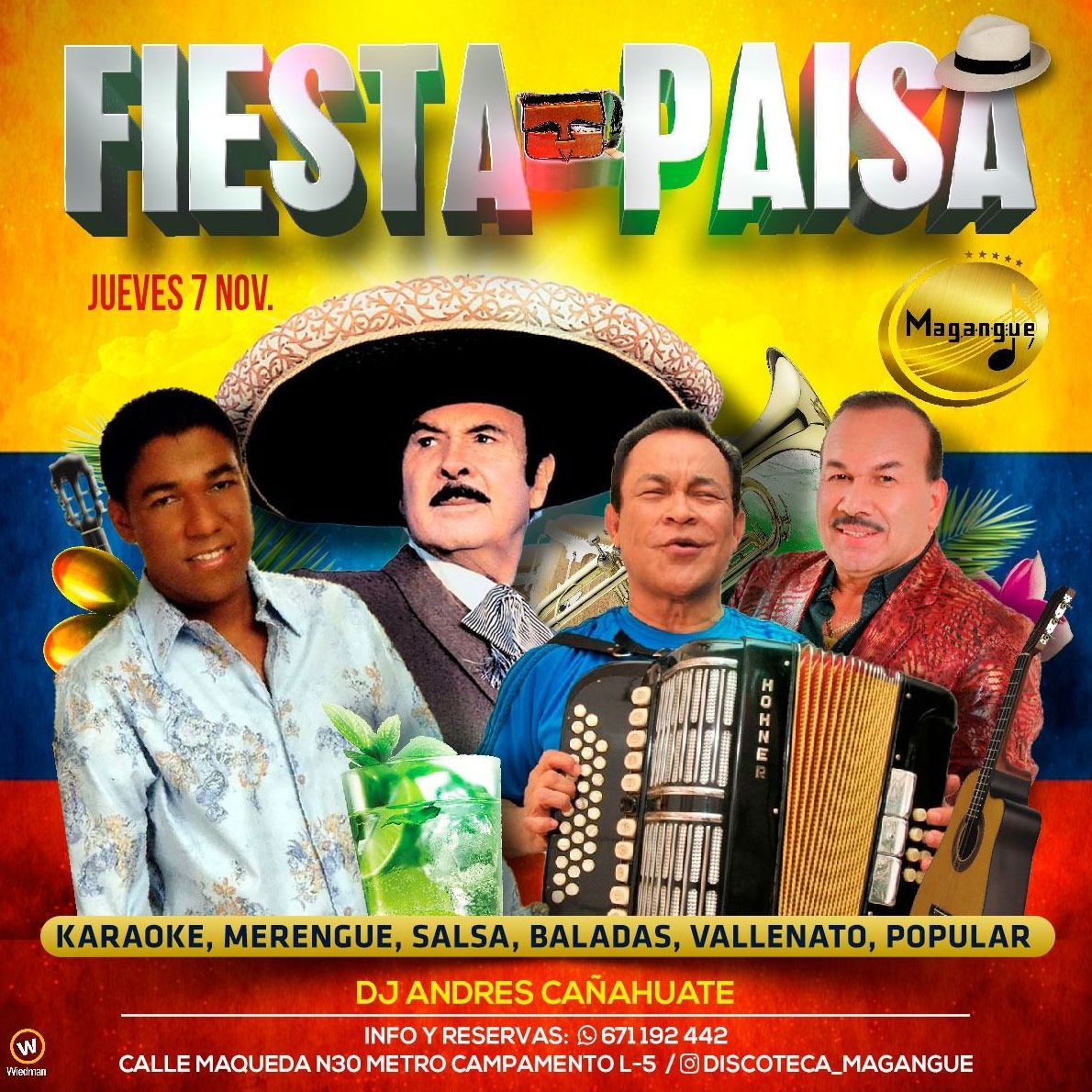 JUEVES PAISA : Sala y actuaciones de Magangue JUEVES PAISA : Sala y actuaciones de Magangue