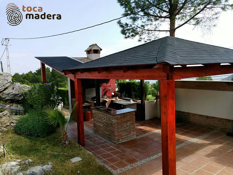 Cenadores de madera: Productos y materiales de Toca Madera Cenadores de madera: Productos y materiales de Toca Madera