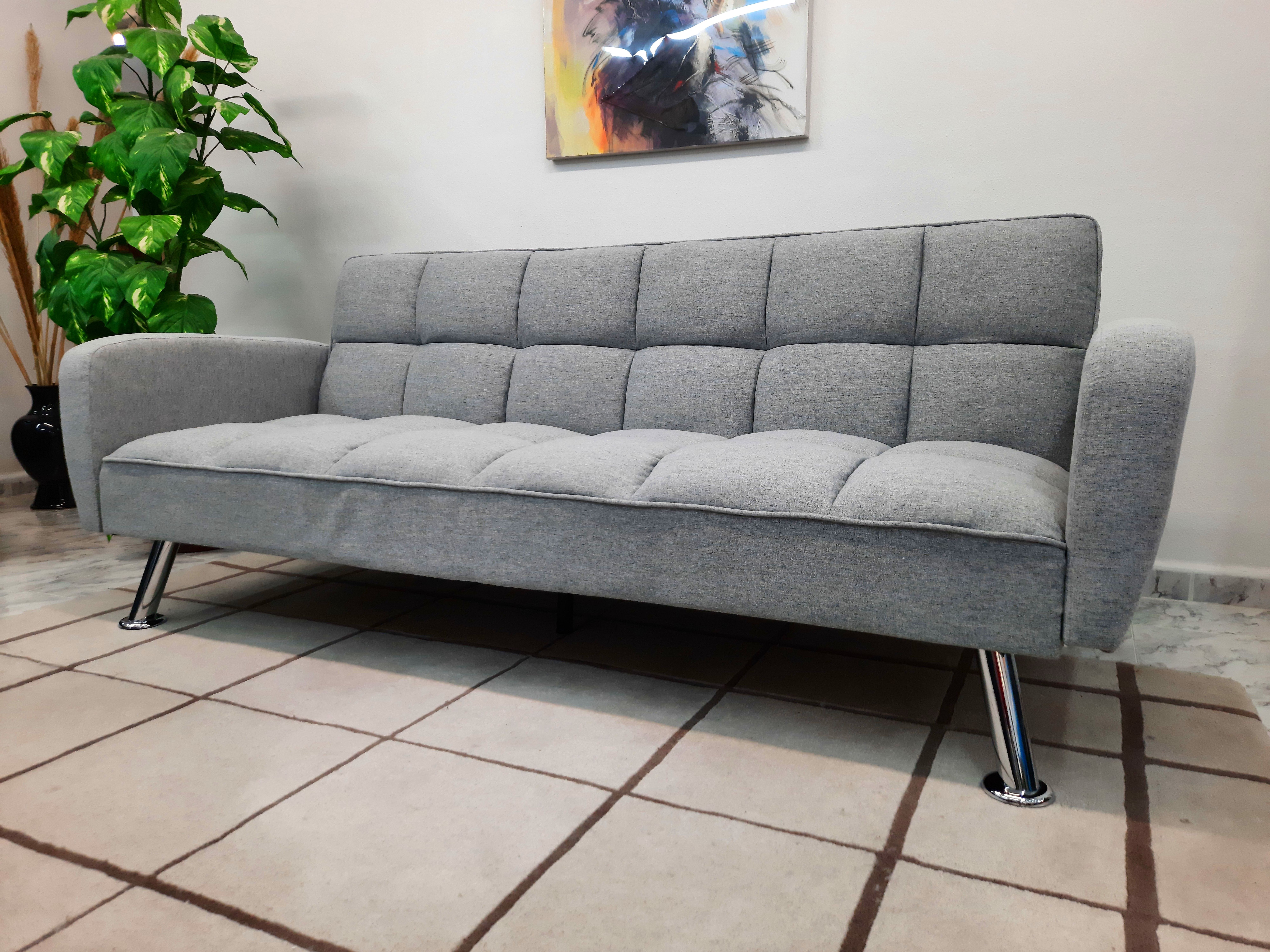 Sofa cama new karluz en tela