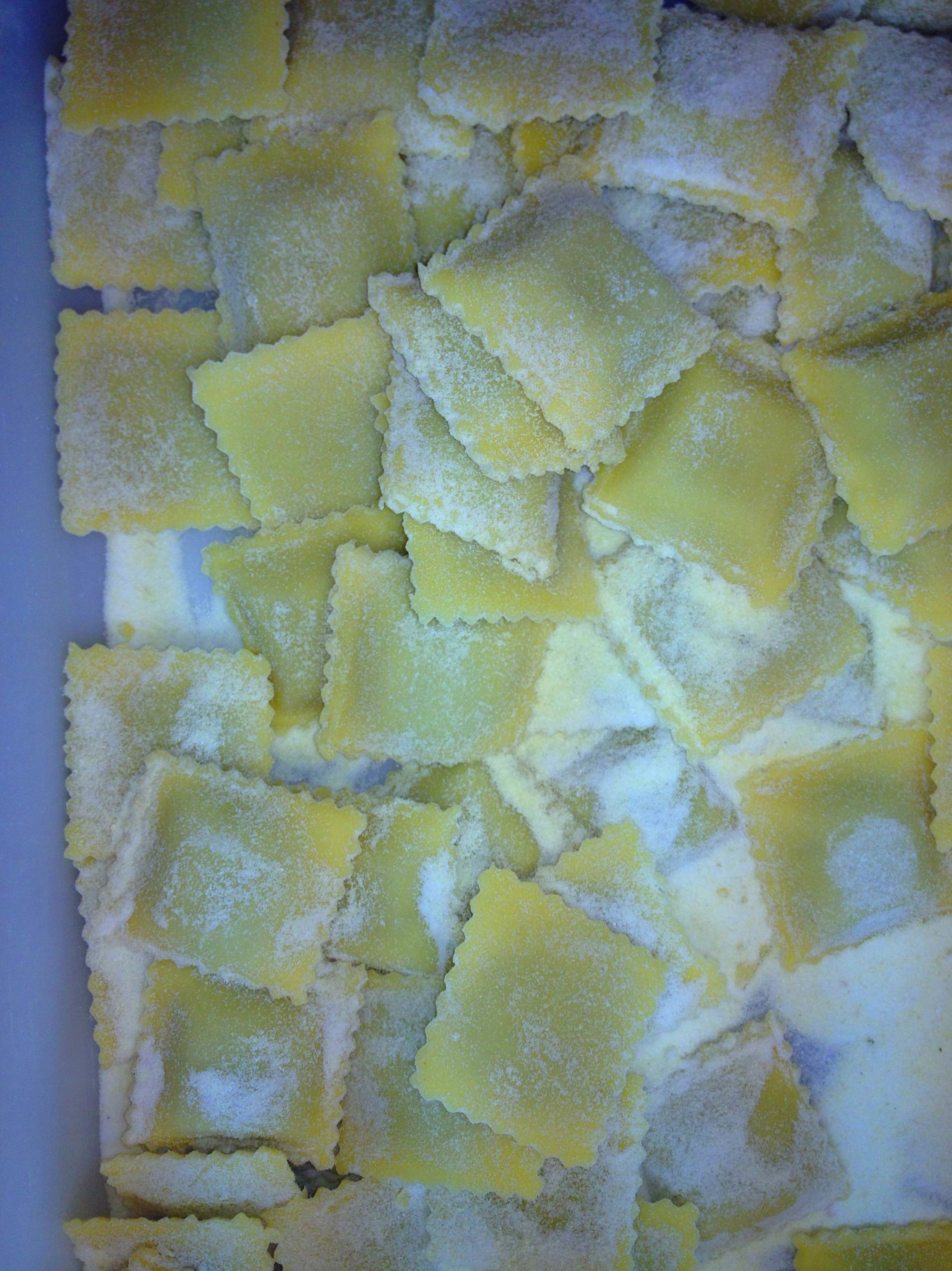 Raviolis de carne Raviolis de carne