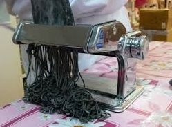 Spaghetti fresco negro Spaghetti fresco negro