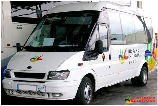Microbuses: Flota de vehículos/Servicios de La Hispano Chelvana