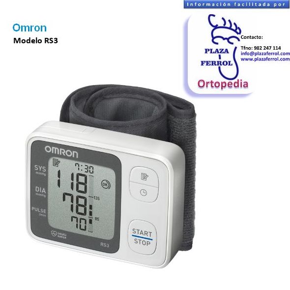 Tensiómetro RS3 de Omron Tensiómetro RS3 de Omron