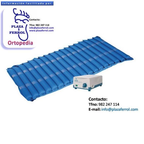 Colchón antiescaras dinámico de aire con tubos Colchón antiescaras dinámico de aire con tubos