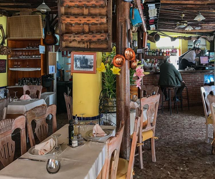 Restaurante tradicional en Torremolinos