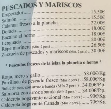 Restaurante Arrocería Es Arcs Restaurante Arrocería Es Arcs