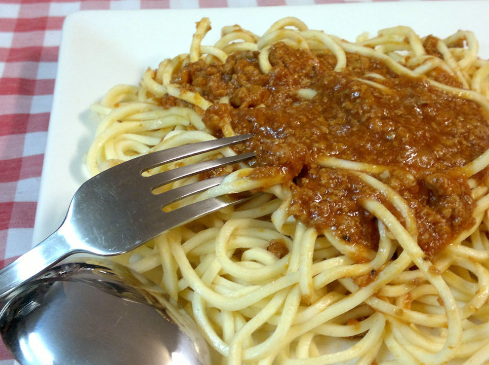 Espaguetti boloñesa Espaguetti boloñesa
