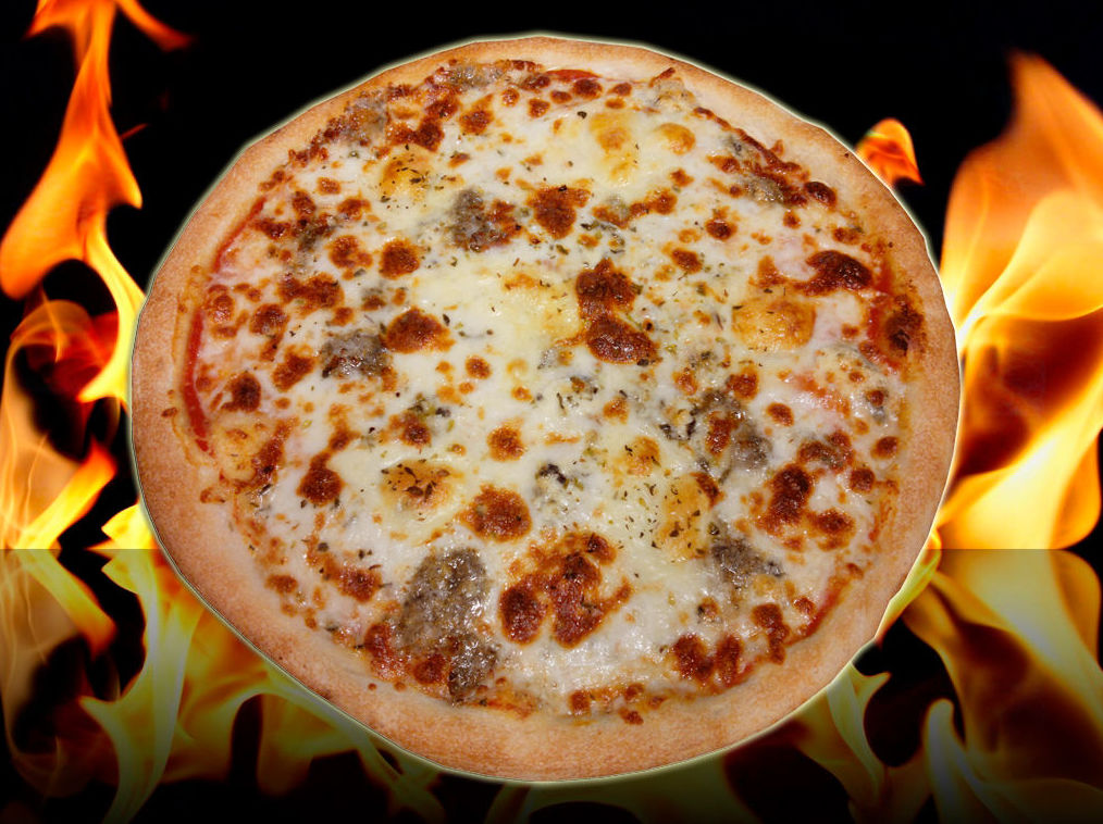 Pizza 4 quesos Pizza 4 quesos