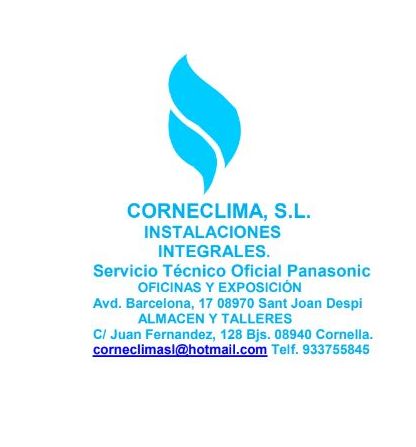 Nuevas Instalaciones: SERVICIOS de Corneclima Nuevas Instalaciones: SERVICIOS de Corneclima