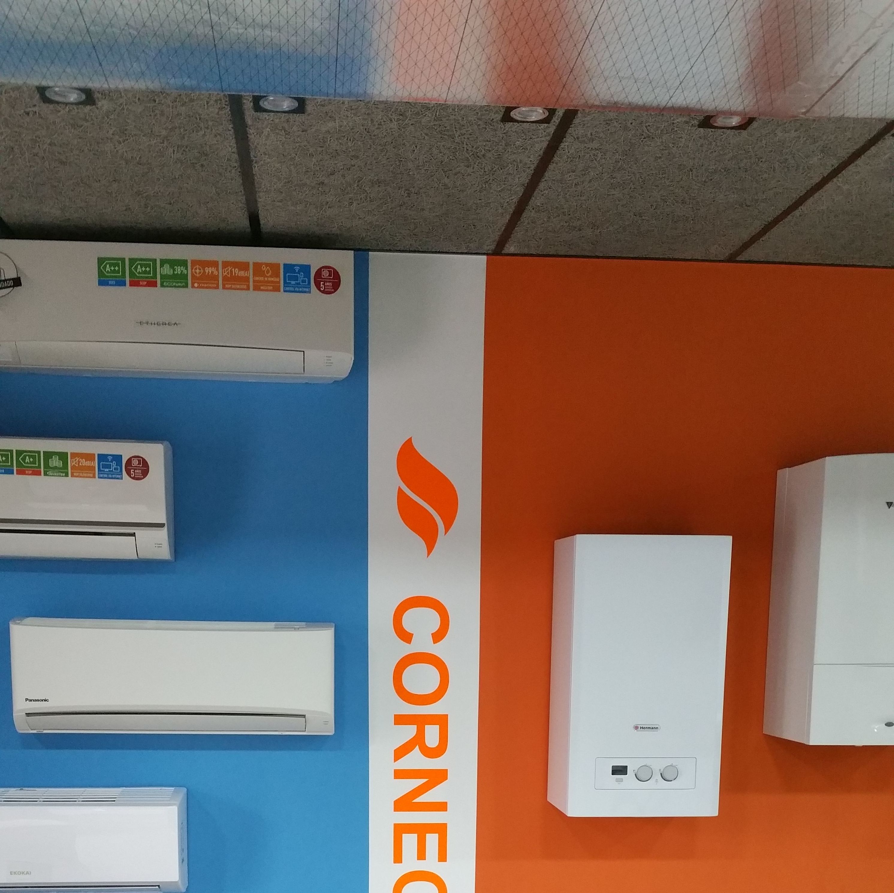 Nuevas Instalaciones: SERVICIOS de Instalaciones Corneclima Nuevas Instalaciones: SERVICIOS de Instalaciones Corneclima