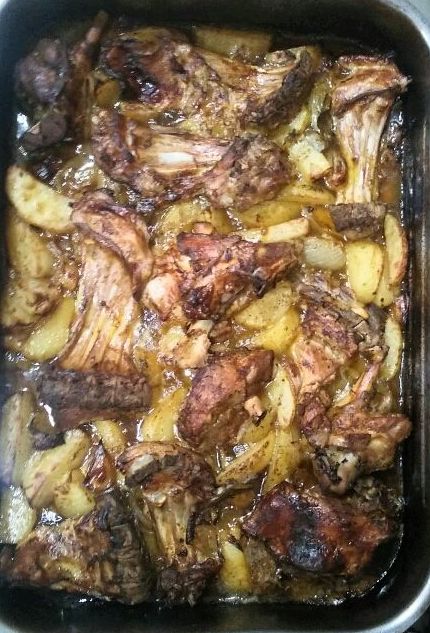 Cordero al horno Cordero al horno