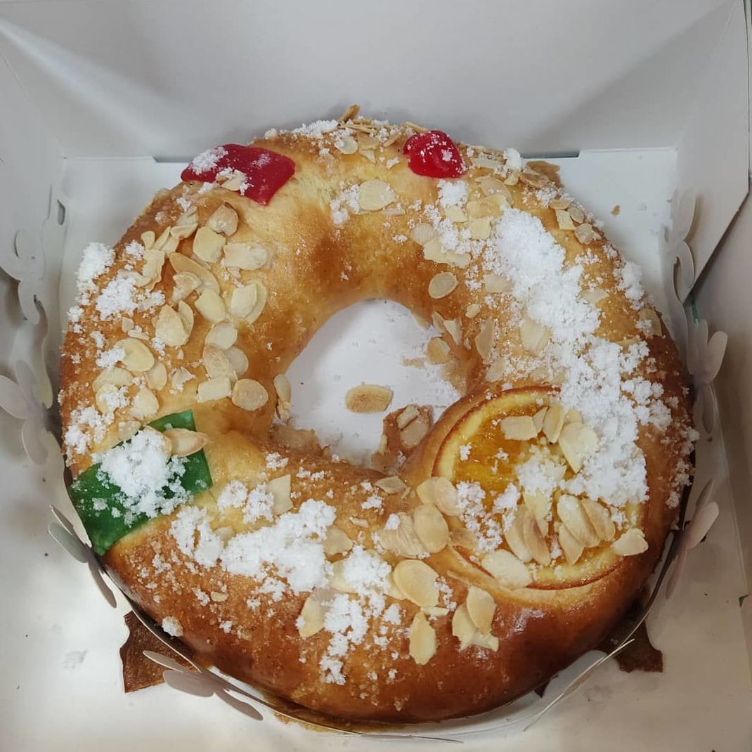 Nuestro riquisimo roscón. Nuestro riquisimo roscón.