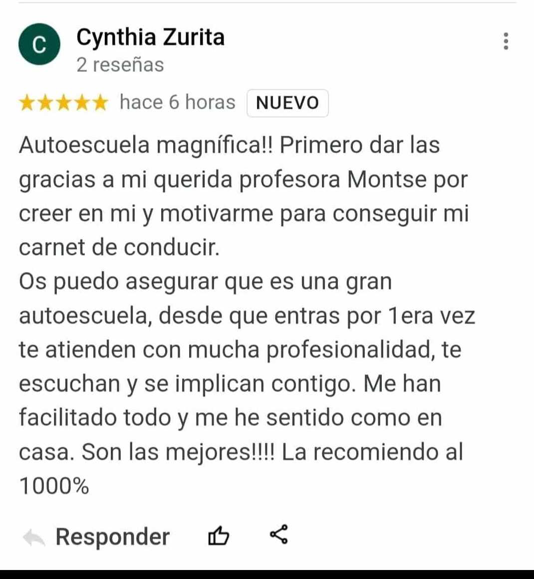 Muchas gracias Cynthia! 