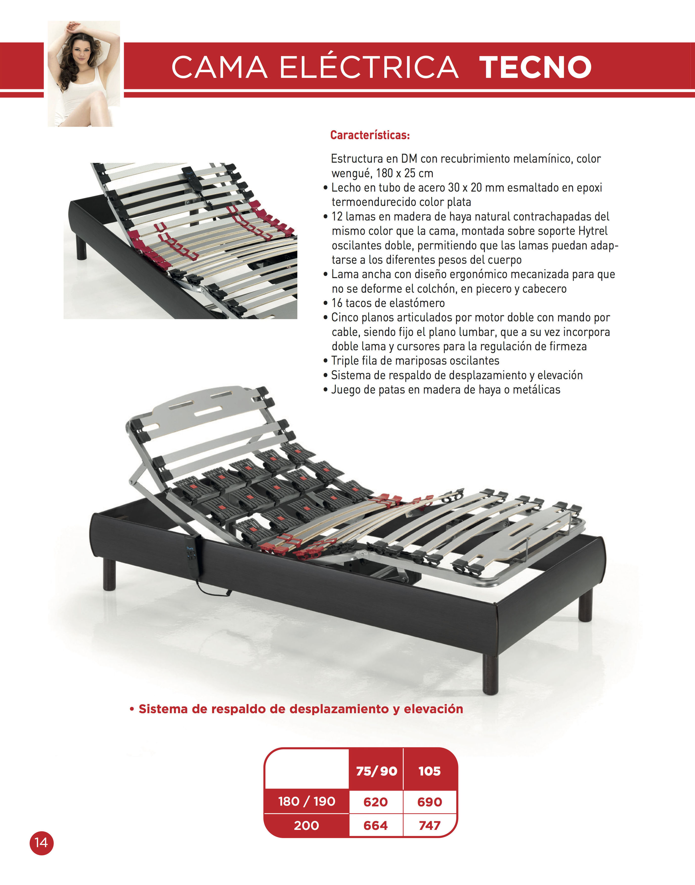 Cama Eléctrica Tecno Cama Eléctrica Tecno