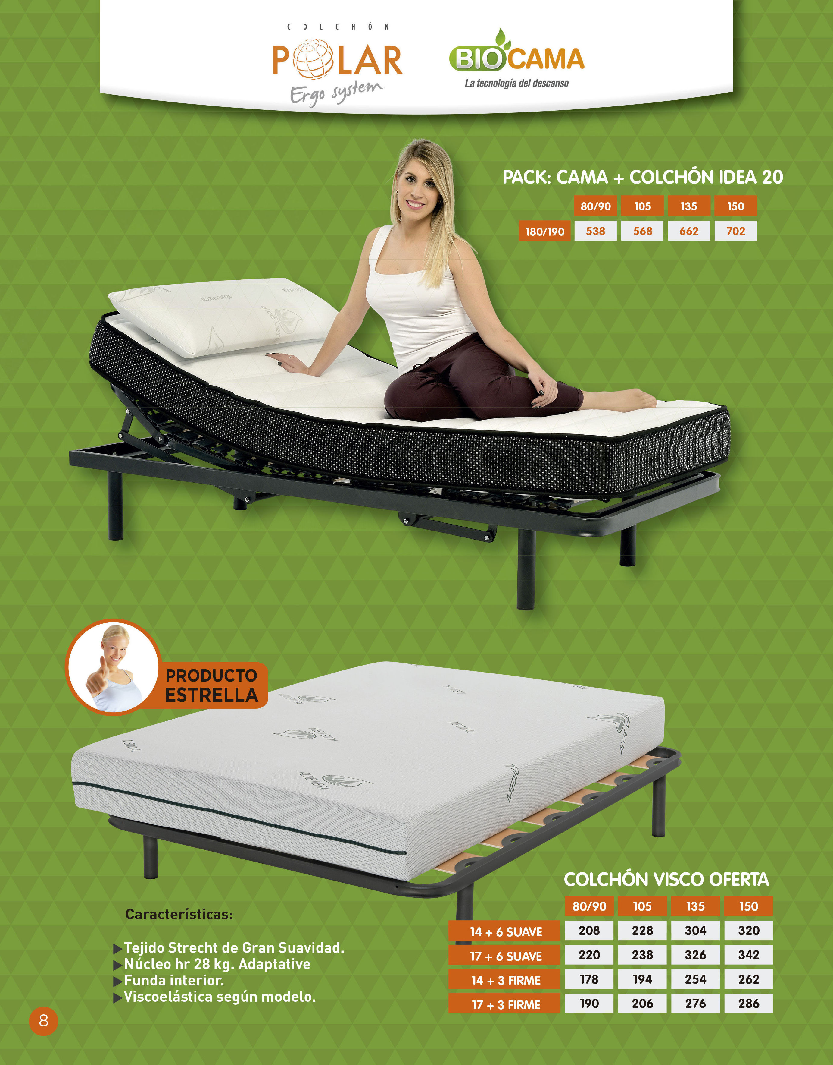 Colchón Visco Oferta: Productos de Colchón Polar Colchón Visco Oferta: Productos de Colchón Polar