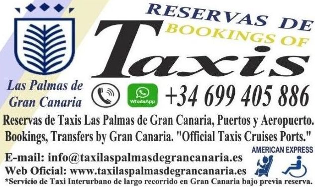Foto 75 de Servicio de taxi seguro y rápido en  | Reservas Taxis Las Palmas de Gran Canaria, Puertos y Aeropuerto. Bookings Transfers by Gran Canaria