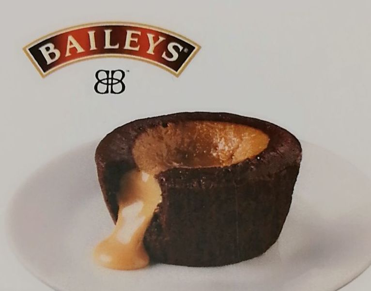 POSTRE: FONDANT BAILEYS: Carta y menús de Yoshino POSTRE: FONDANT BAILEYS: Carta y menús de Yoshino