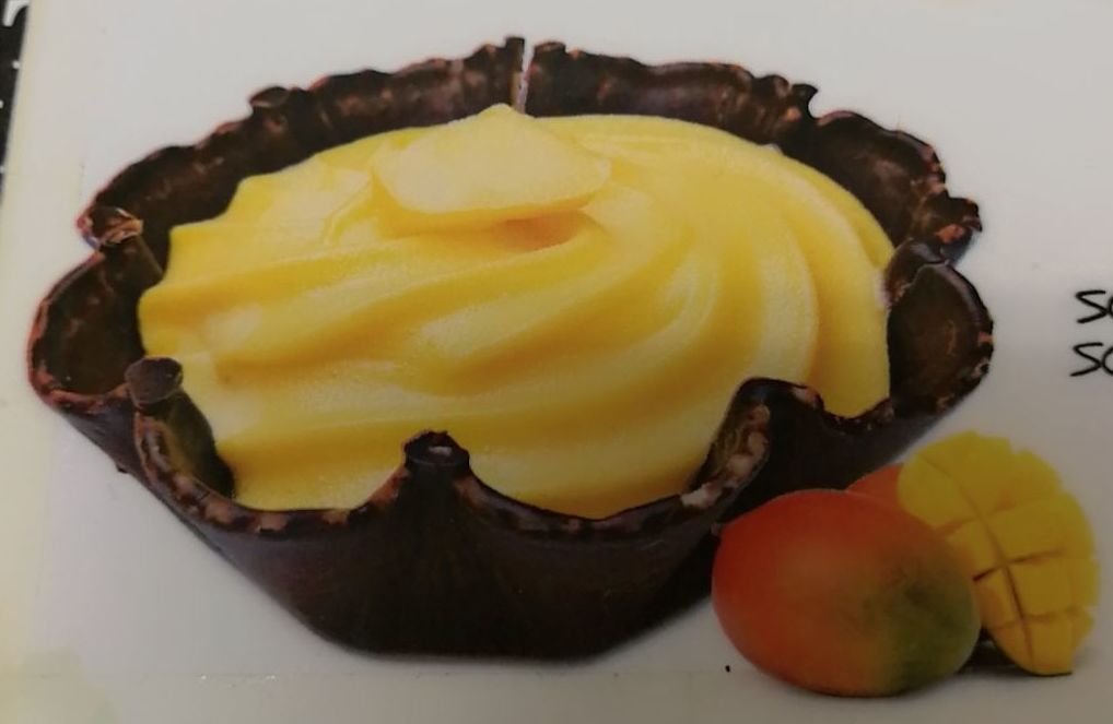 POSTRE: SORBETE DE MANGO: Carta y menús de Yoshino POSTRE: SORBETE DE MANGO: Carta y menús de Yoshino