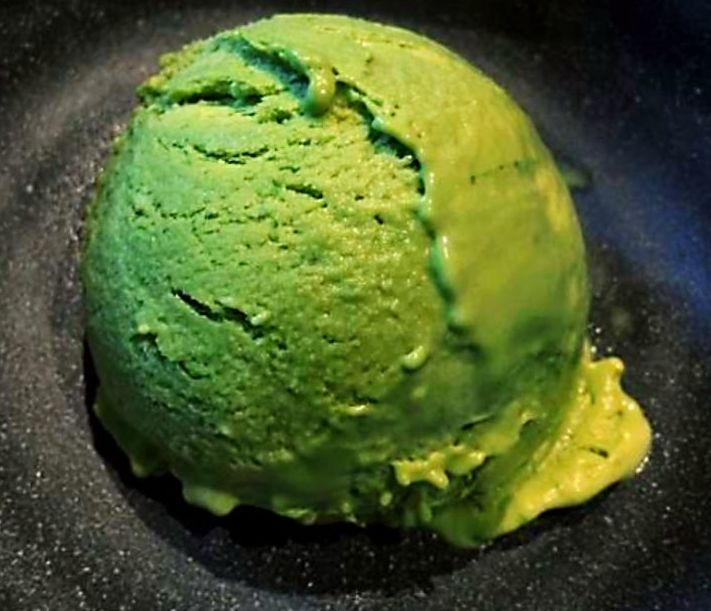 Postre: helado de te verde: Carta y menús de Yoshino Postre: helado de te verde: Carta y menús de Yoshino
