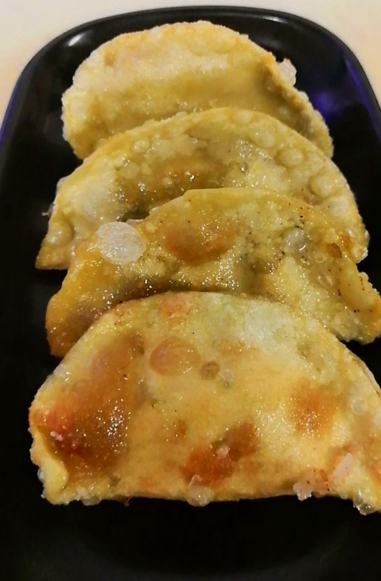 31.EMPANADILLA FRITAS RELLENO DE VERDURAS 4 Piezas: Carta y menús de Yoshino 31.EMPANADILLA FRITAS RELLENO DE VERDURAS 4 Piezas: Carta y menús de Yoshino