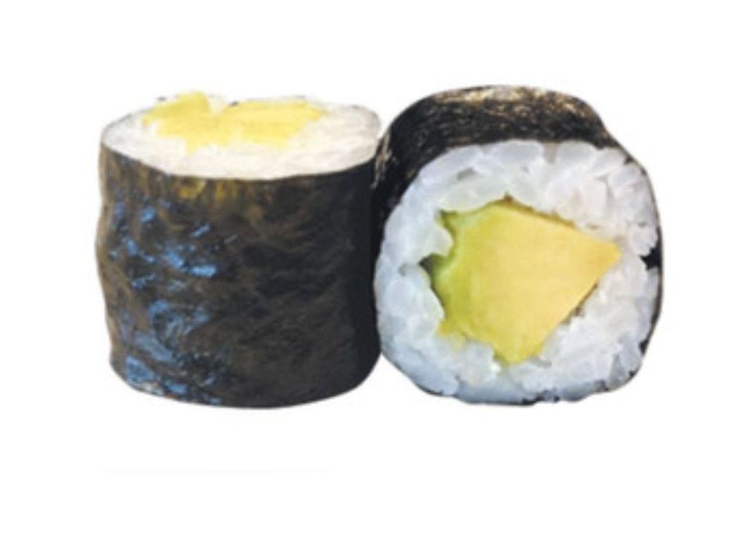 136.MAKI DE AGUACATE 6 Piezas: Carta y menús de Yoshino 136.MAKI DE AGUACATE 6 Piezas: Carta y menús de Yoshino