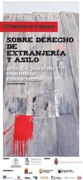 Asistimos al Congreso sobre derecho de extranjería, Burgos 2016