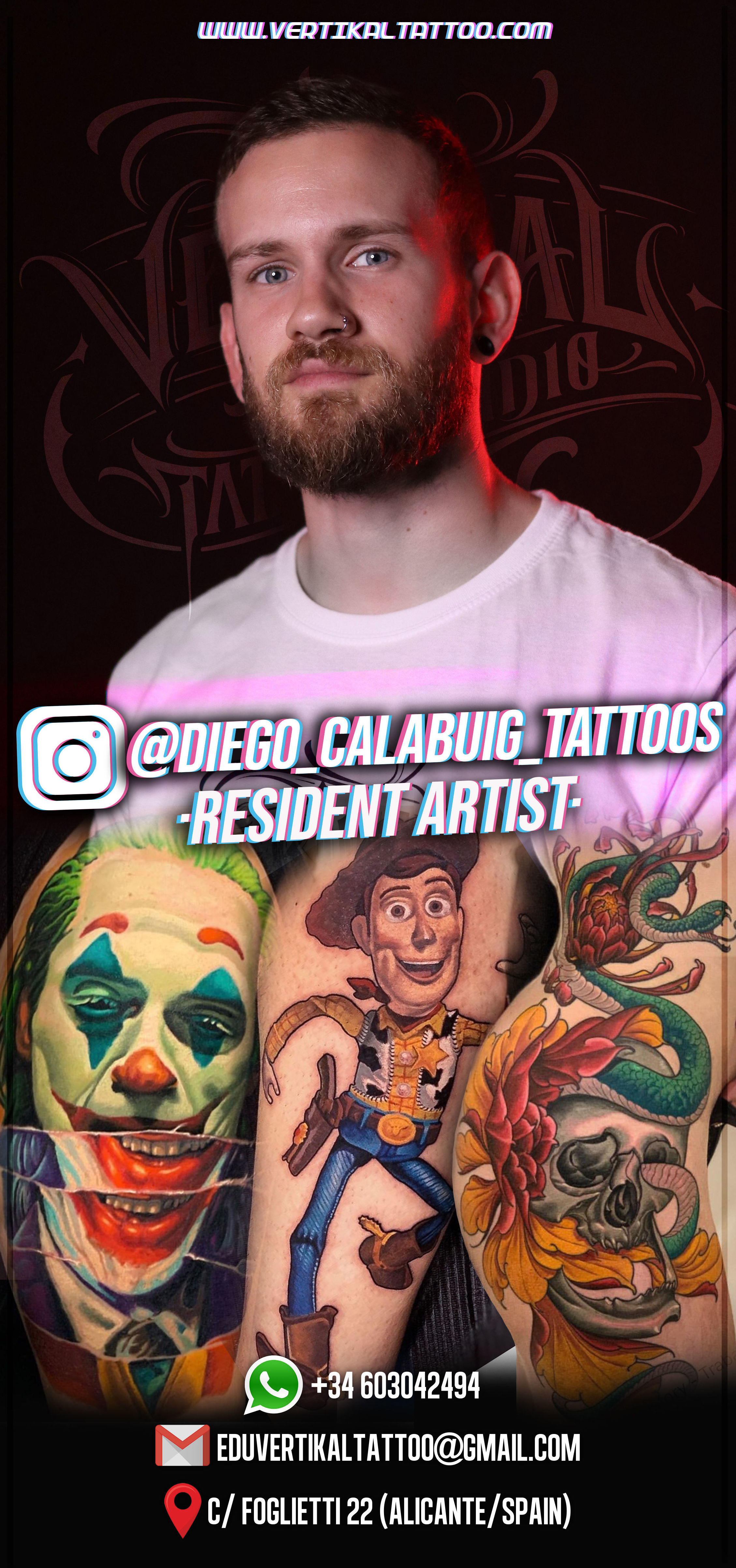 Diego Calabuig: Servicios de Vertikal Tattoo Studio Diego Calabuig: Servicios de Vertikal Tattoo Studio