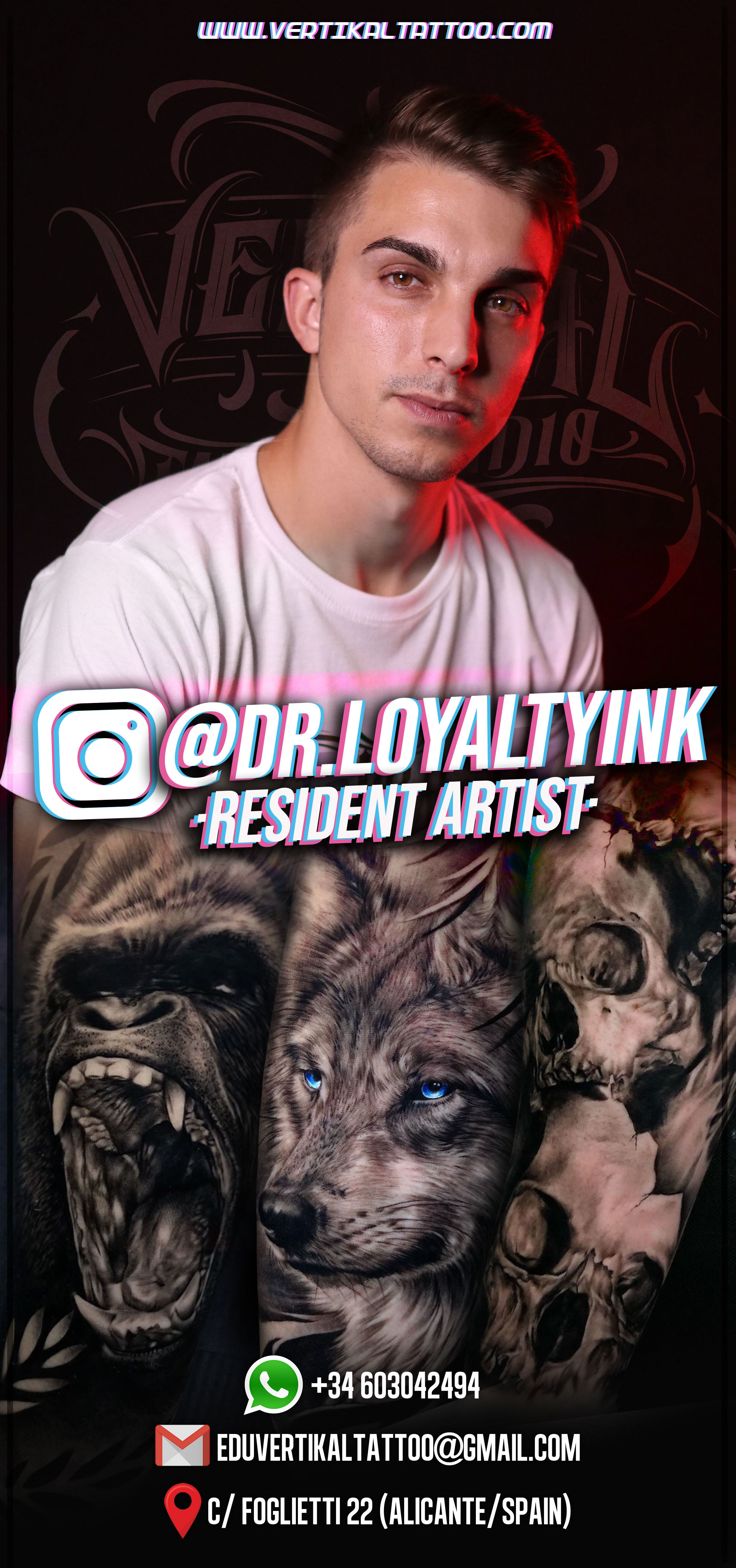 Tatuadores residentes : Servicios de Vertikal Tattoo Studio Tatuadores residentes : Servicios de Vertikal Tattoo Studio
