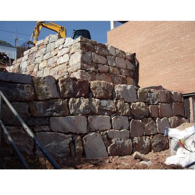 Muros de rocalla: Servicios de Construcciones y Excavaciones Andrés Vila Muros de rocalla: Servicios de Construcciones y Excavaciones Andrés Vila