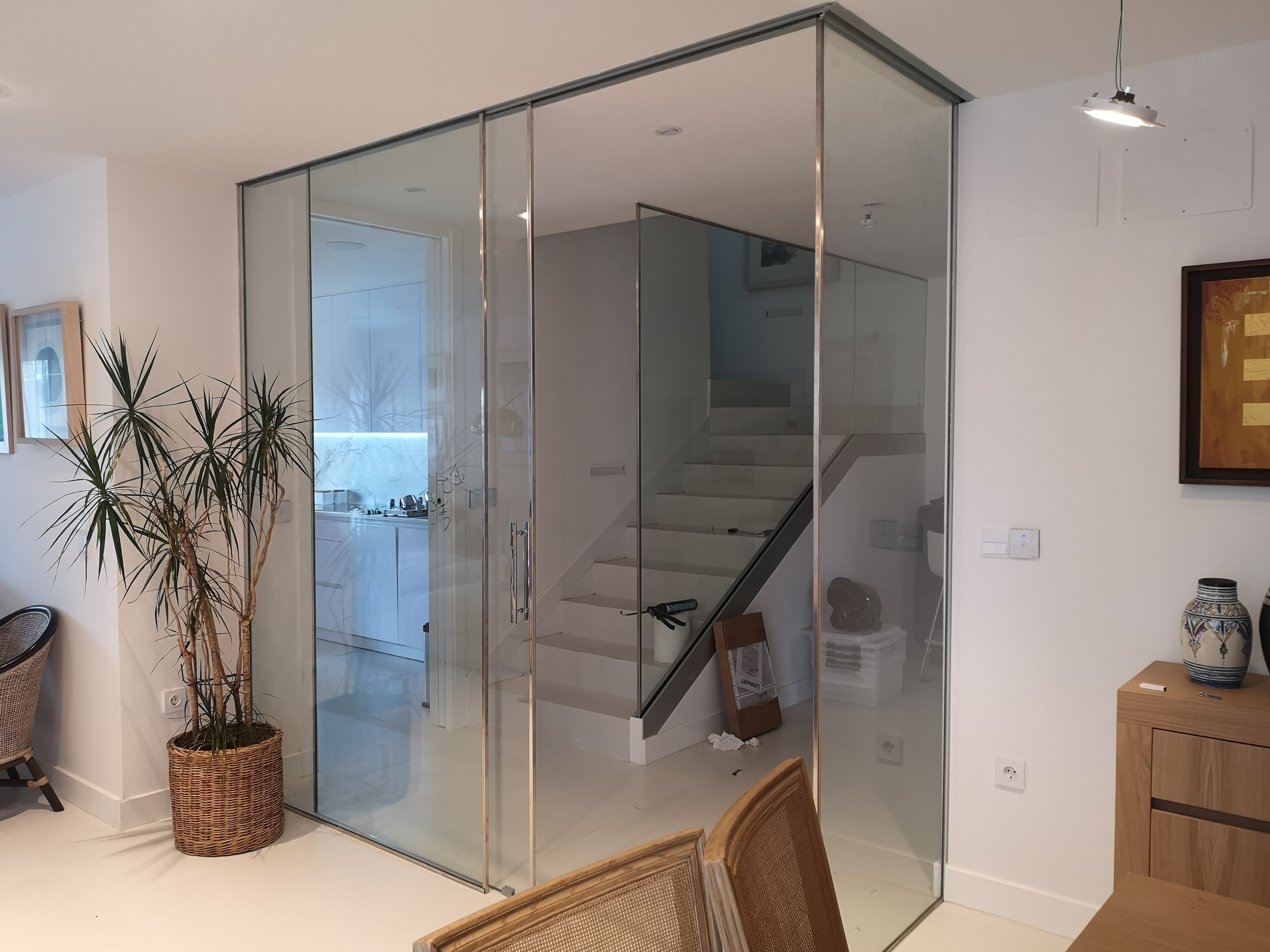 Puertas correderas de cristal: de Cerrajería Vefergal Puertas correderas de cristal: de Cerrajería Vefergal