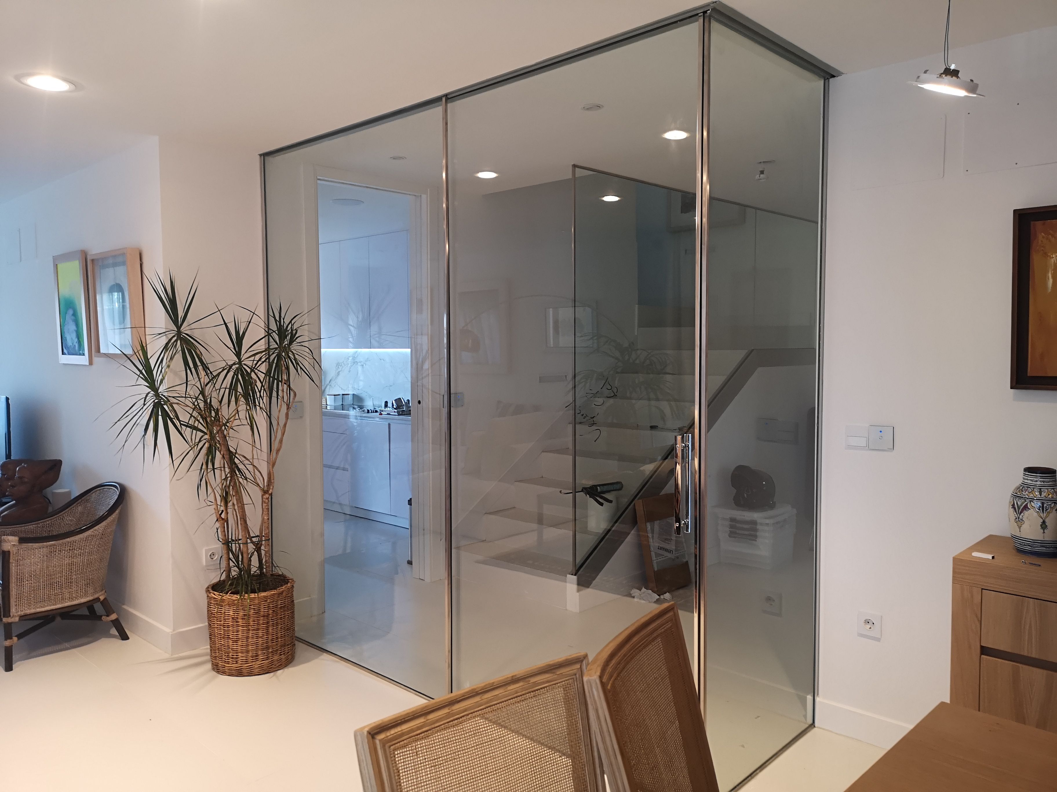 Puertas correderas de cristal: de Cerrajería Vefergal Puertas correderas de cristal: de Cerrajería Vefergal