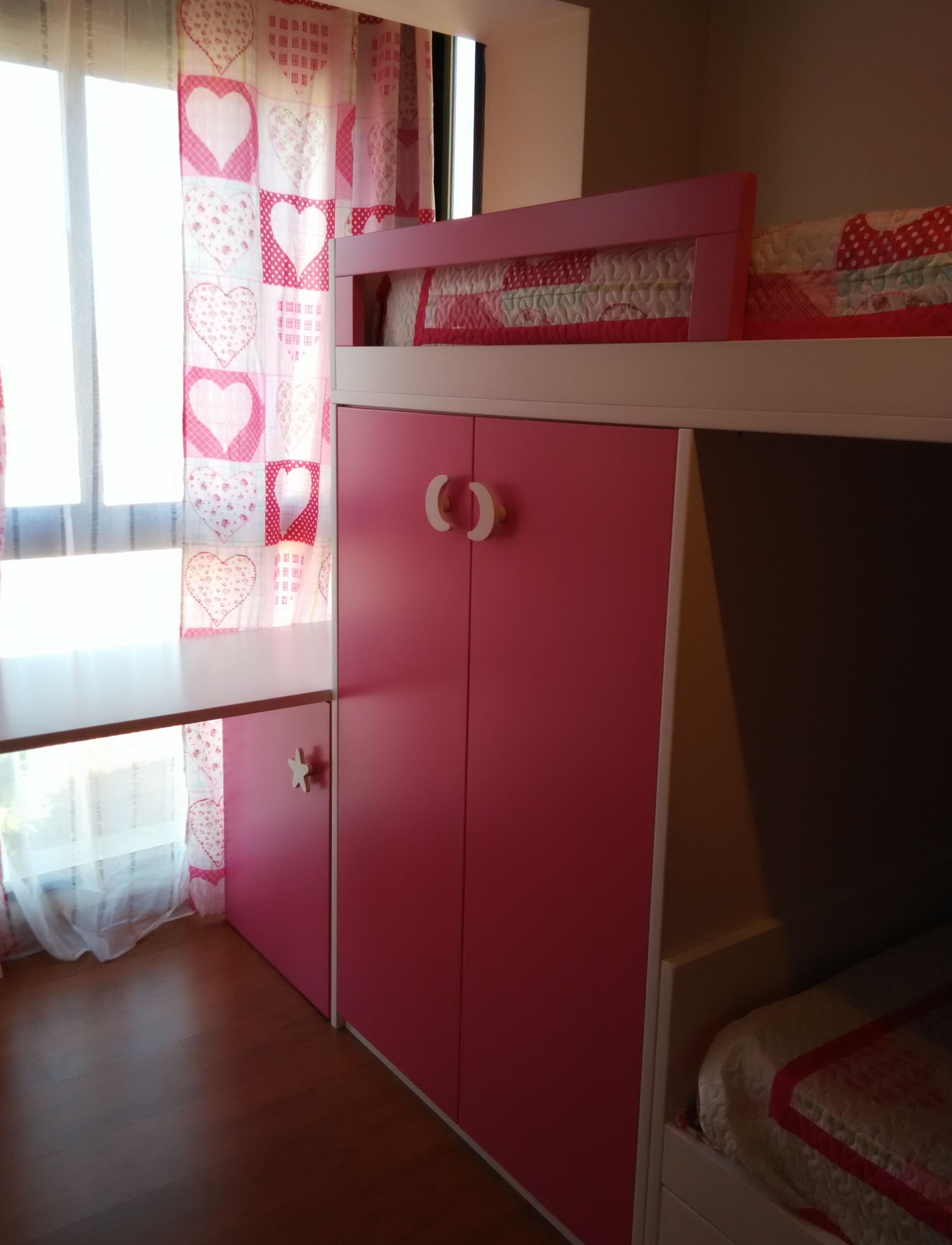 Dormitorio mod. fresa y nata Dormitorio mod. fresa y nata