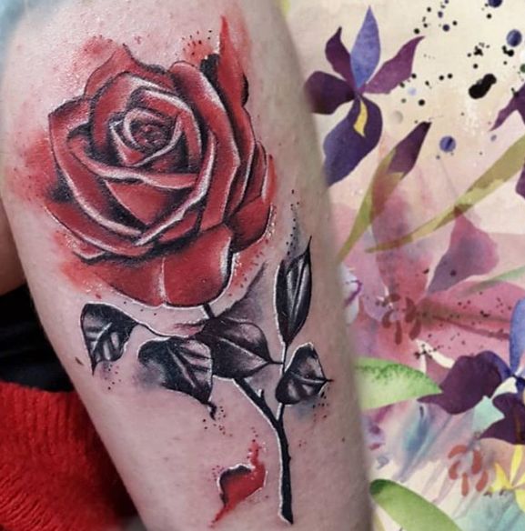 Acuarela: Trabajos de Ink Heart Tattoo Acuarela: Trabajos de Ink Heart Tattoo