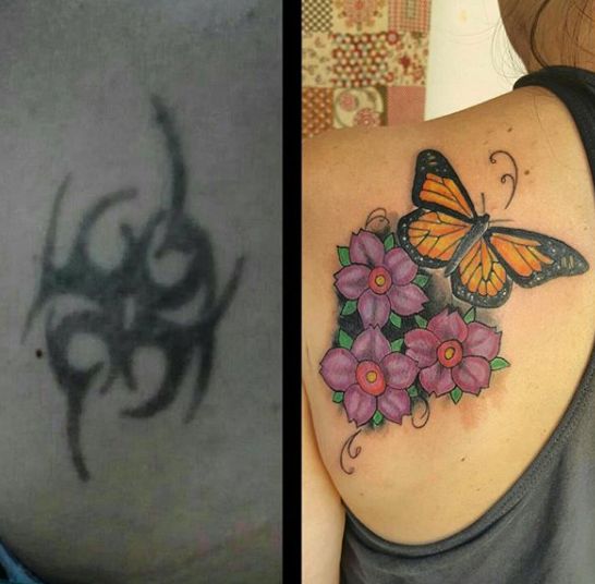 Cover tattoo: Trabajos de Ink Heart Tattoo Cover tattoo: Trabajos de Ink Heart Tattoo