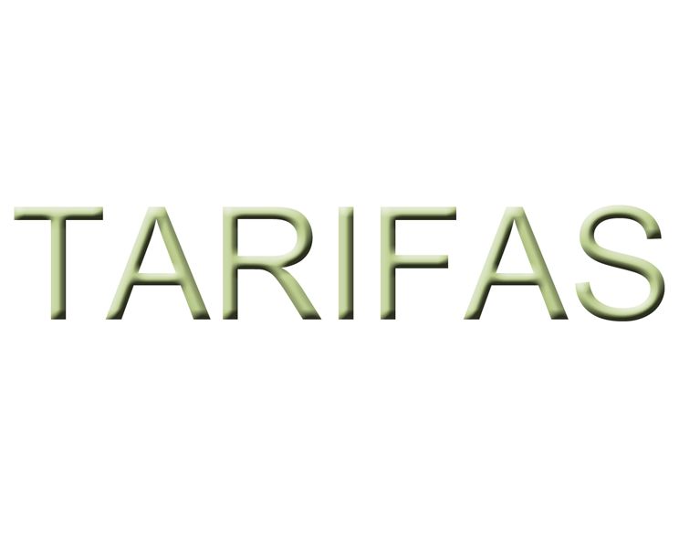 Tarifas: Catálogo de RODRIGO CORBACHO VALVERDE Tarifas: Catálogo de RODRIGO CORBACHO VALVERDE