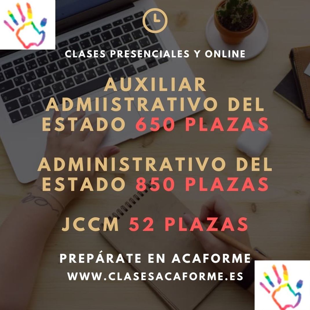 ADMINISTRATIVO: Formación de Acaforme ADMINISTRATIVO: Formación de Acaforme