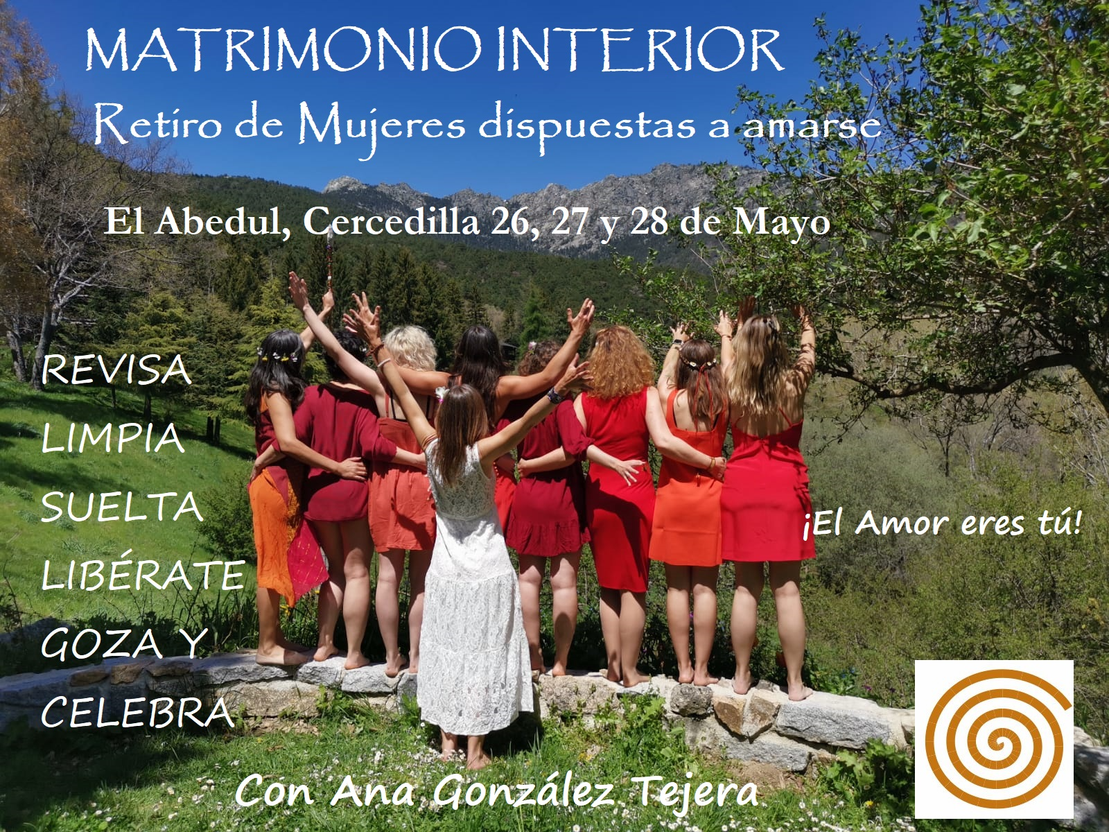 Matrimonio Interior 26, 27 y 28 de Mayo 2023. Cercedilla (Madrid): Servicios de Terapia Gestalt Integrativa Matrimonio Interior 26, 27 y 28 de Mayo 2023. Cercedilla (Madrid): Servicios de Terapia Gestalt Integrativa